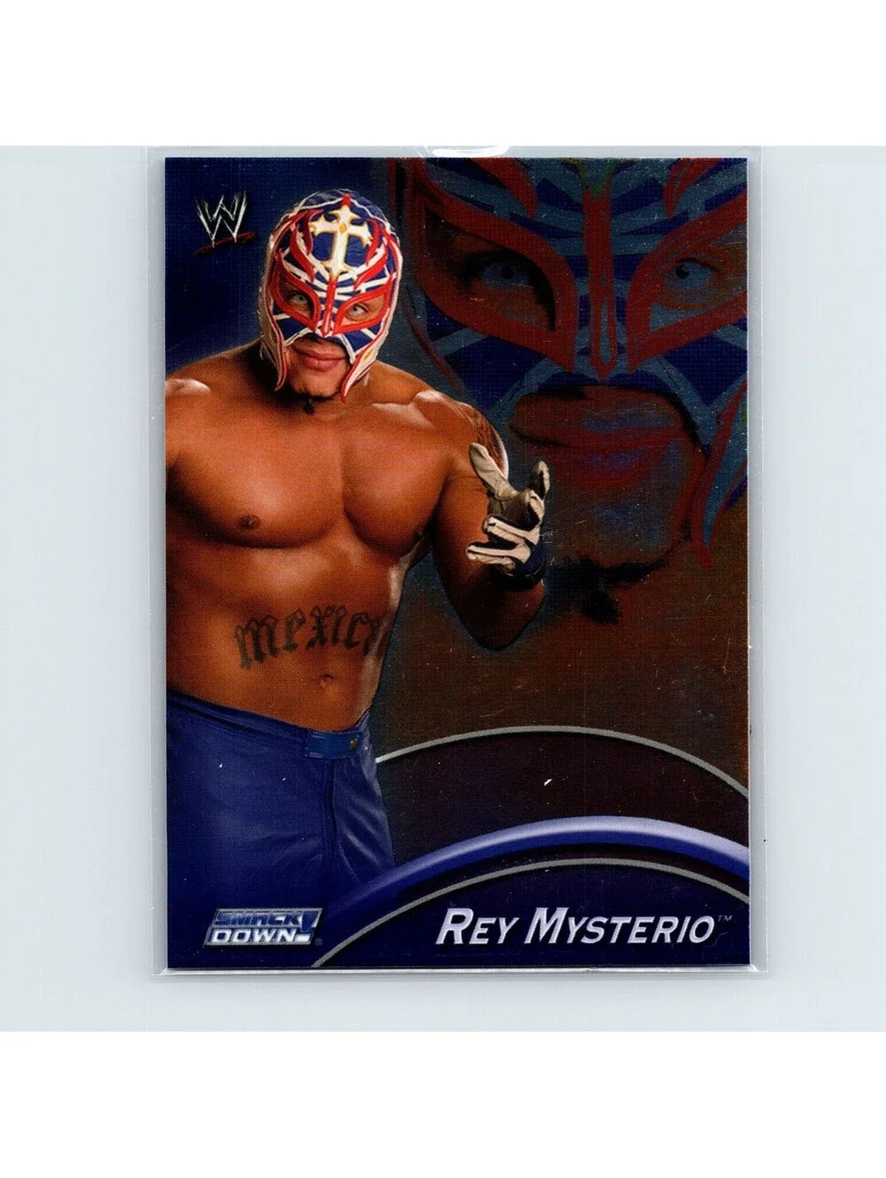 2004 Topps WWE RAW & SmackDown Apocalypse Rey Mysterio #S32 Foil